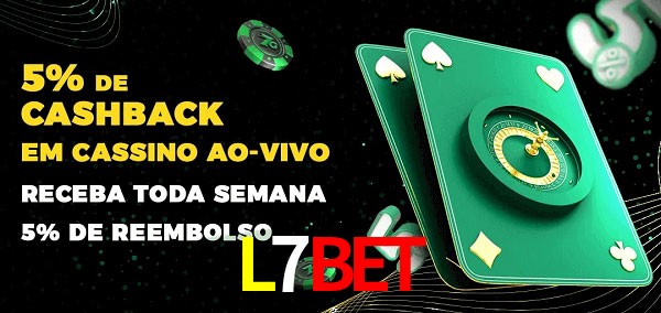 Promoções do cassino ao Vivo L7Bet